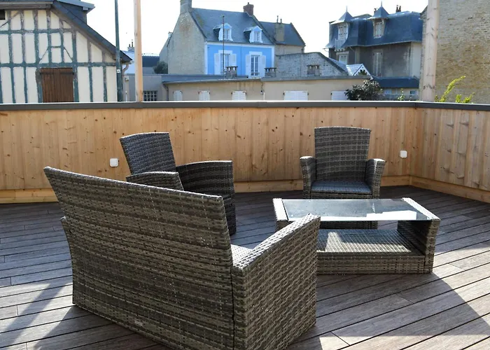 La Tourelle - Balcon Vue Et Terrasse Plein Sud * Saint-Aubin-Sur-Mer (Calvados)